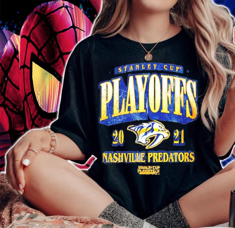 2021 Stanley Cup Playoffs Predators Nashville Predators shirt woman shirt