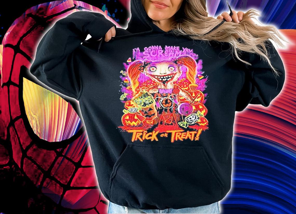 Alexa Bliss I'm gonna make You scream Trick or Treat Halloween T-shirt