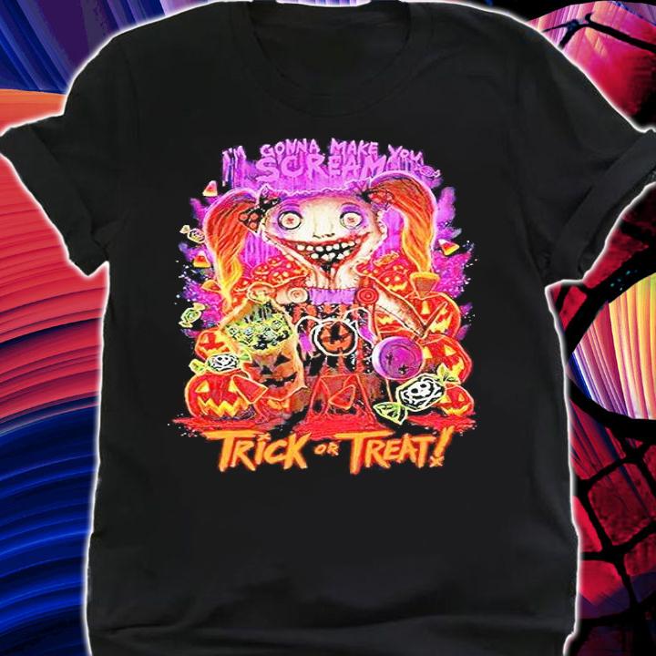 Alexa Bliss I'm gonna make You scream Trick or Treat Halloween T-shirt