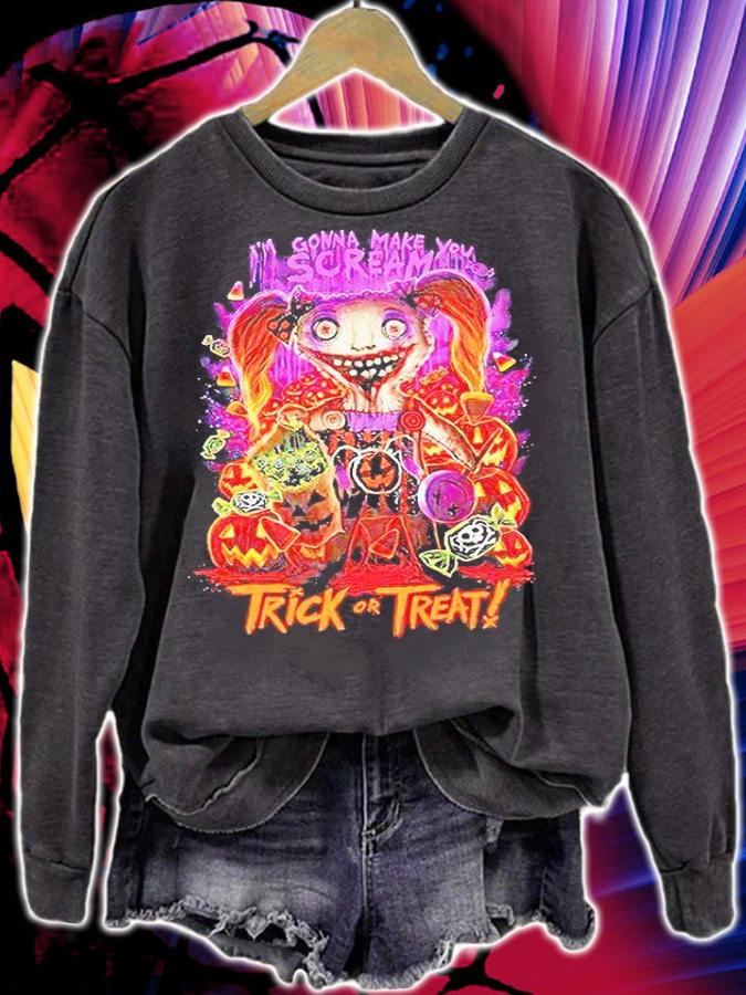 Alexa Bliss I'm gonna make You scream Trick or Treat Halloween T-shirt