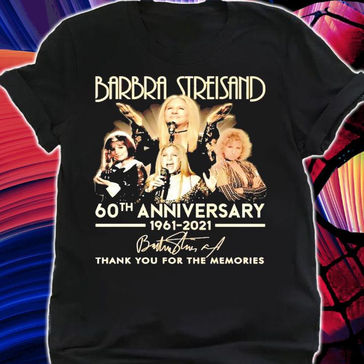 Barbra Streisand 60th anniversary 1961-2021 signature shirt-standard-scale-4_00x
