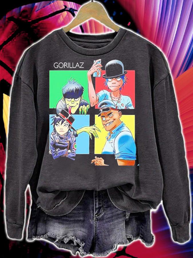 Gorillaz Band Rock Metal T-shirts, hoodie and sweatshirt sweatshirt