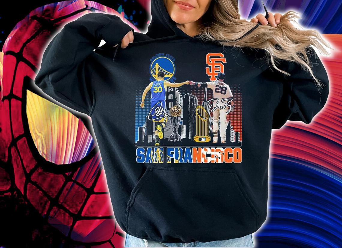 Premium san Francisco Stephen Curry Buster Posey signatures shirt' hoodie