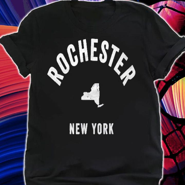 Rochester New York Ny Vintage 70S Athletic Sports Design Shirt shirt