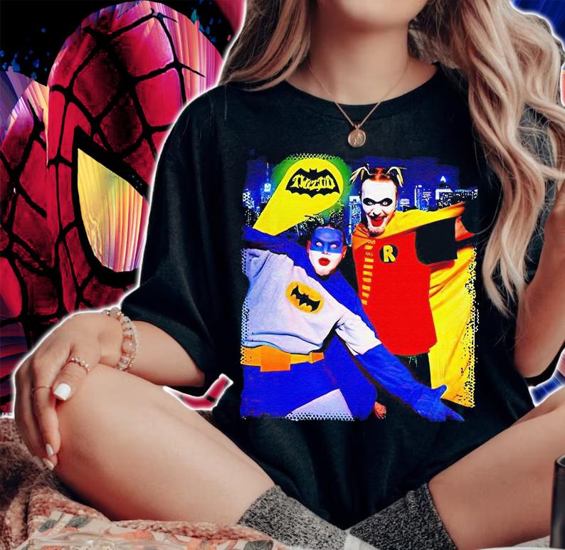 Awesome twiztid 2021 Batman photo throwback shirt