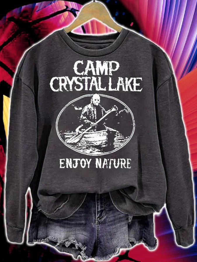 Camp crystal lake enjoy nature T-shirt