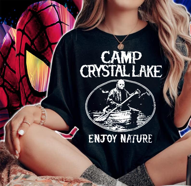 Camp crystal lake enjoy nature T-shirt