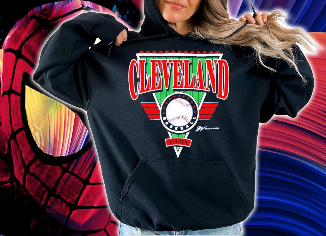 Cleveland baseball 1901 signature shirt hoodie