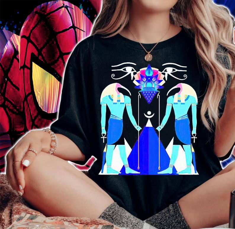 Egyptian God Thoth Kemetic Tehuti Amen Ra T-shirt woman shirt