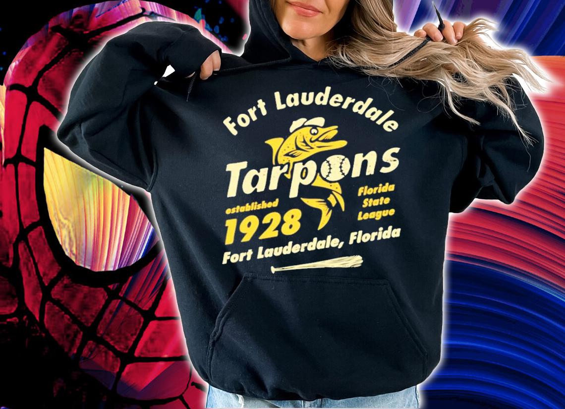 Fort Lauderdale Tarpons Minor League Baseball shirt hoodie