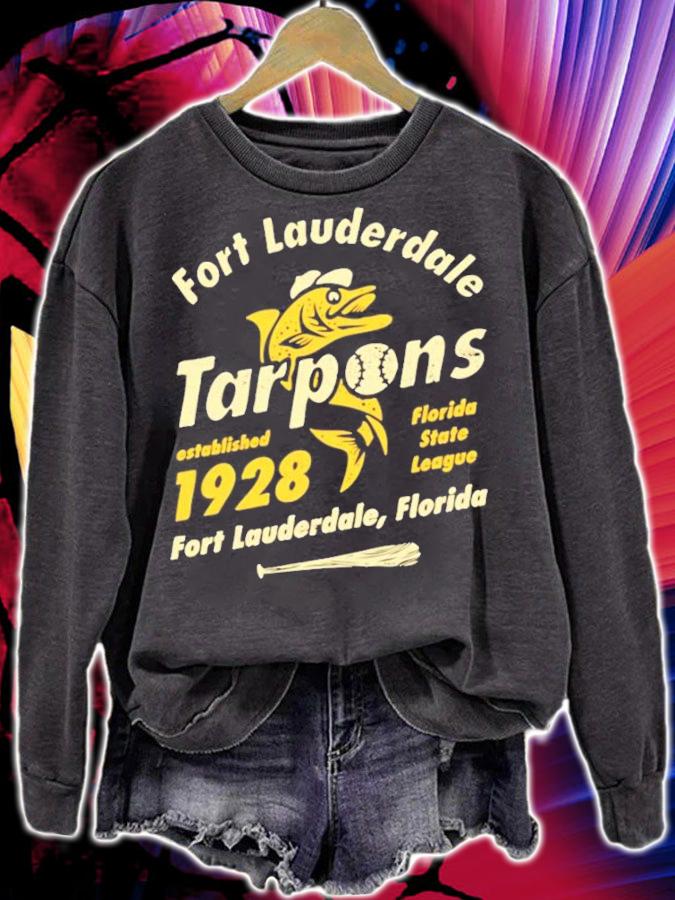Fort Lauderdale Tarpons Minor League Baseball shirt sweatshirt