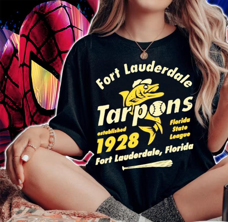 Fort Lauderdale Tarpons Minor League Baseball shirt woman shirt