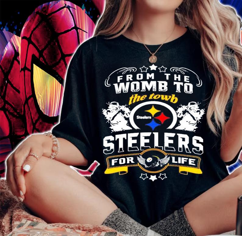From the womb to the towb Steelers for life shirt