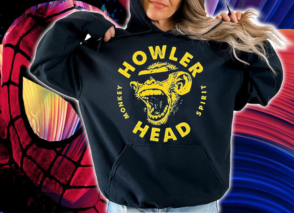 Howler Head Monkey Spirit Bourbon Whiskey T-shirt