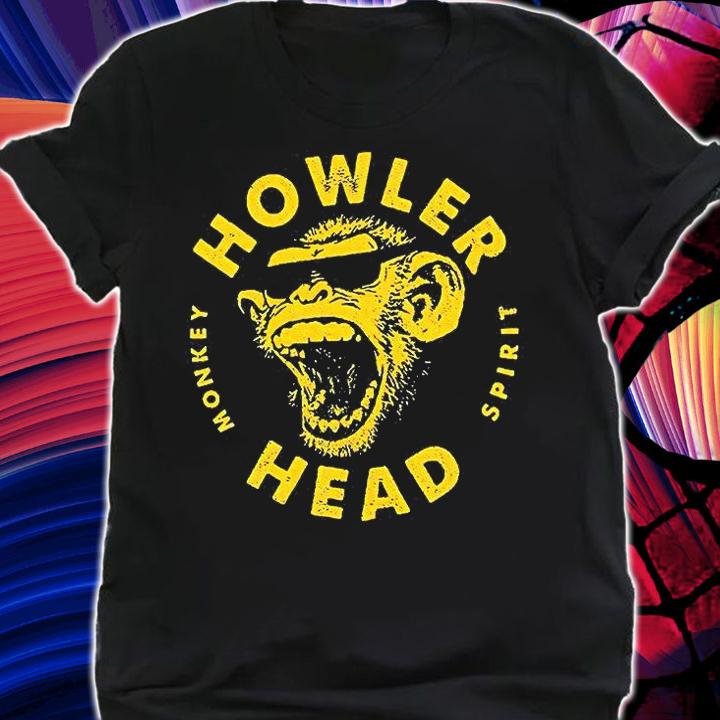 Howler Head Monkey Spirit Bourbon Whiskey T-shirt