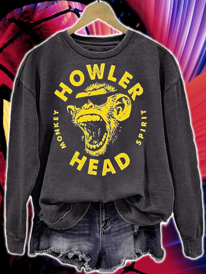 Howler Head Monkey Spirit Bourbon Whiskey T-shirt