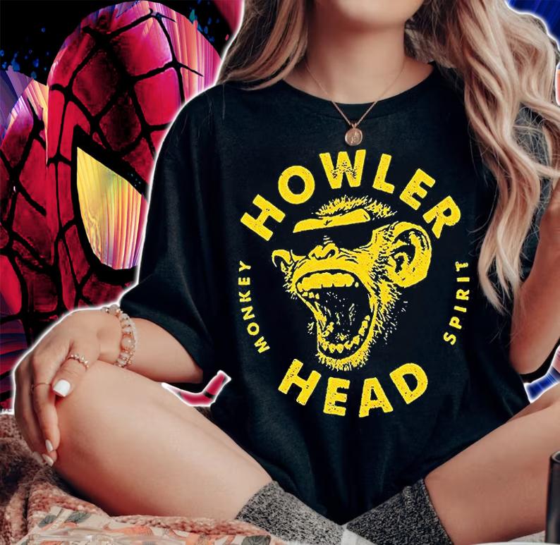 Howler Head Monkey Spirit Bourbon Whiskey T-shirt
