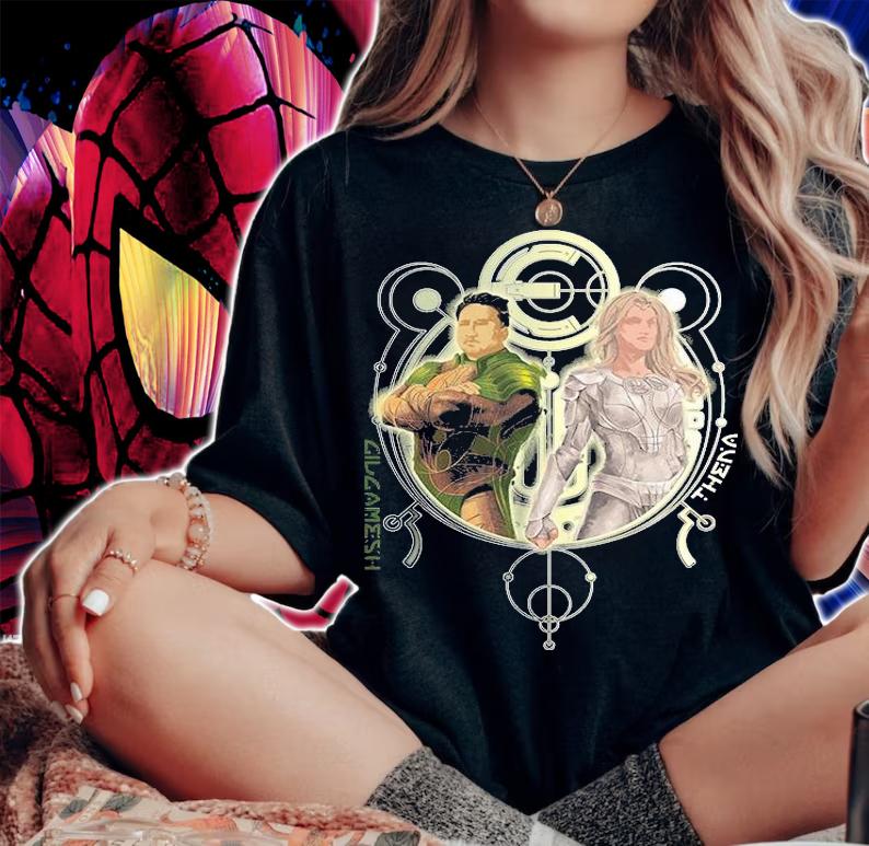 Marvel Eternals Gilgamesh and Thena T-shirt
