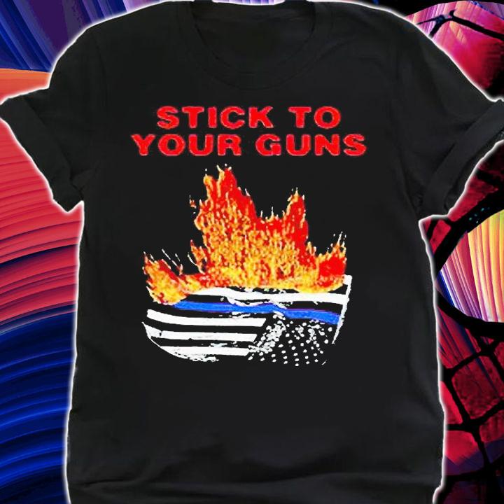 Stick to your guns Us flag T-shirt