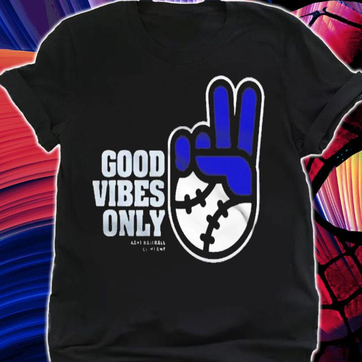 Good Vibes Only frame basketball company shirt shirt