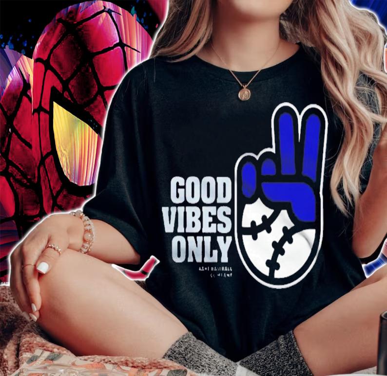 Good Vibes Only frame basketball company shirt woman shirt