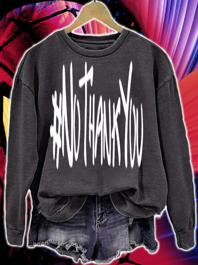 Mairi no thank you shirt sweatshirt