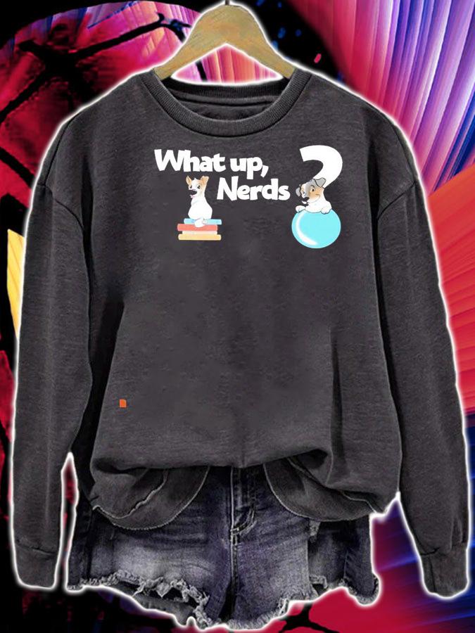 Dog what up Nerds shirt