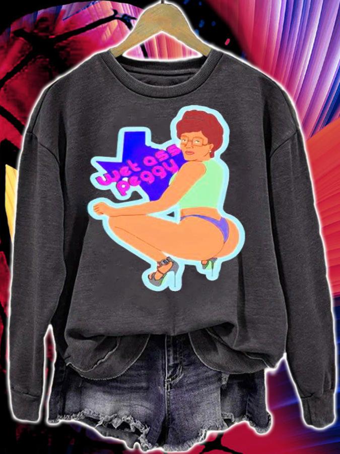 Peggy Hill King wet ass Peggy wap twerk shirt sweatshirt