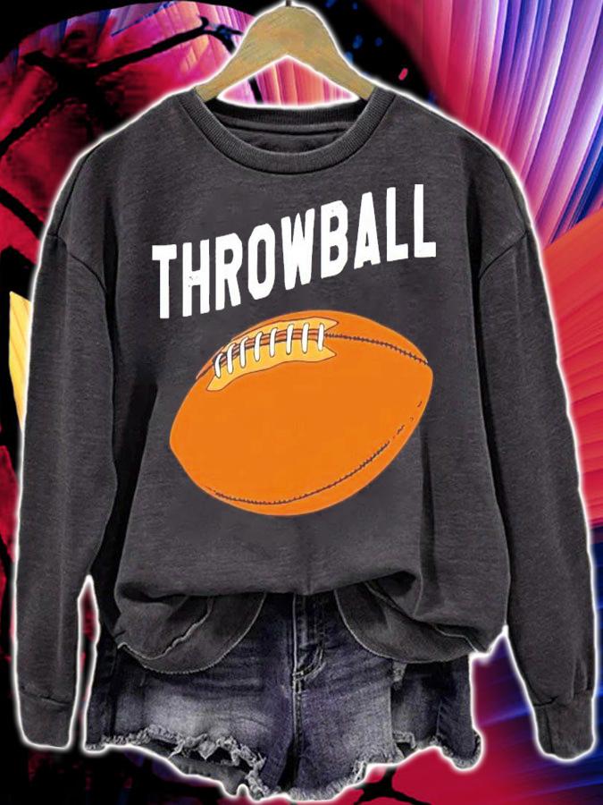 Throwball funny football meme shirt