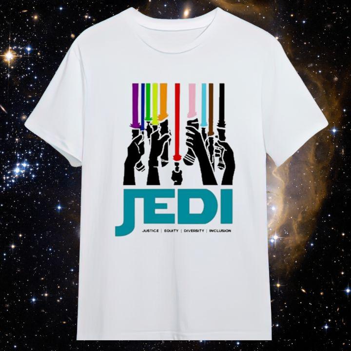 Star Wars Jedi Justice Equity Diversity Inclusion T-Shirt