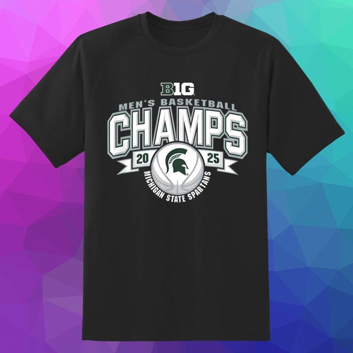 Celebrate MSU Spartans Big Ten Champs 2025! Limited Edition Shirt