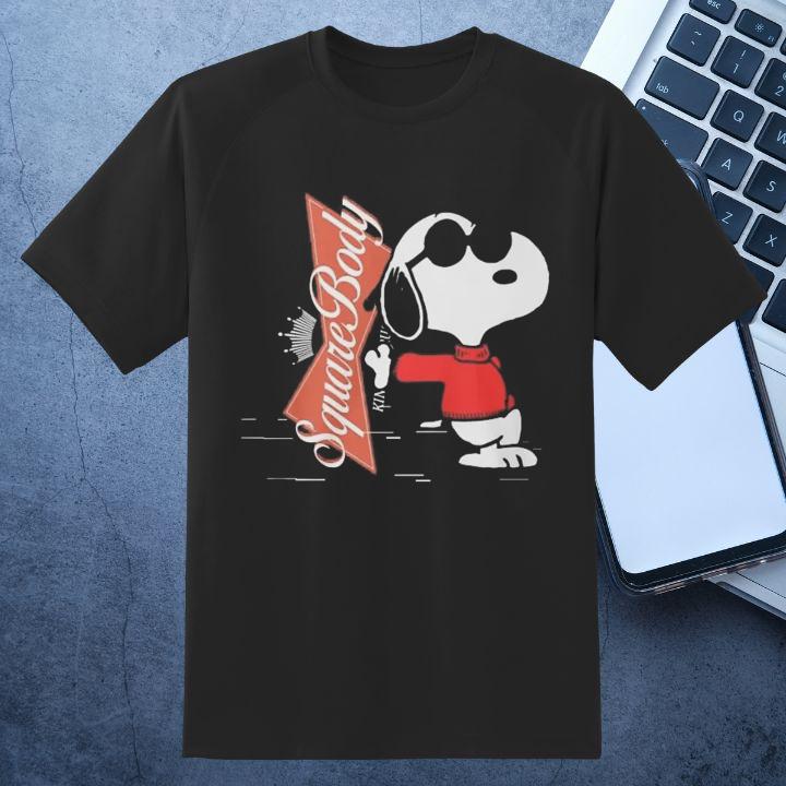 Snoopy Square Body Union King Of Trucks Chevy Truck T-Shirt