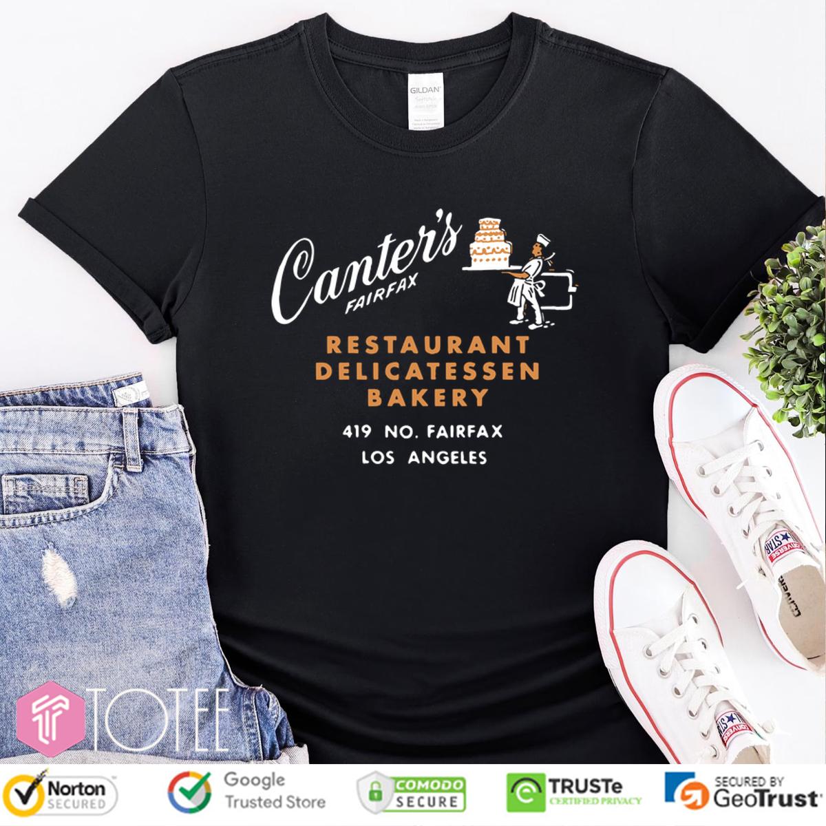 Canters Fairfax Restaurant Delicatessen Bakery Shirt