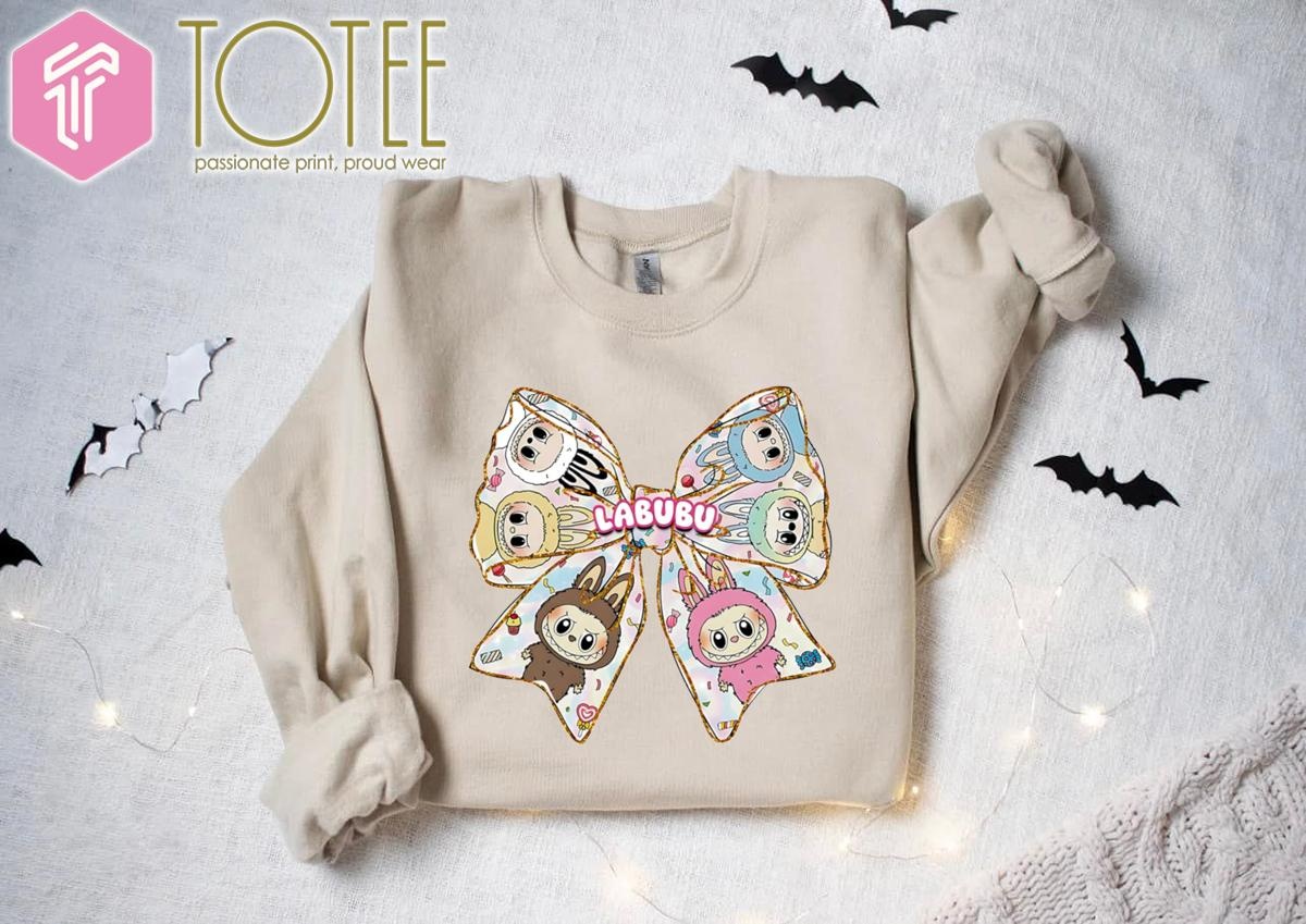 Bow Cute Labubu The Monsters Sweatshirt