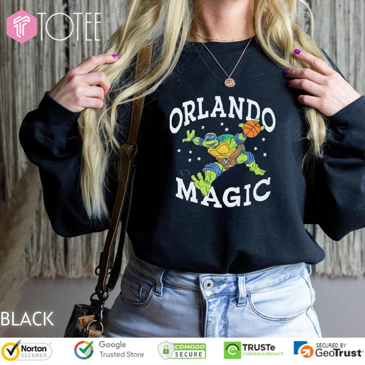 Orlando Magic Basketball Parody Tmnt Leonardo Ninja Turtles Sweatshirt