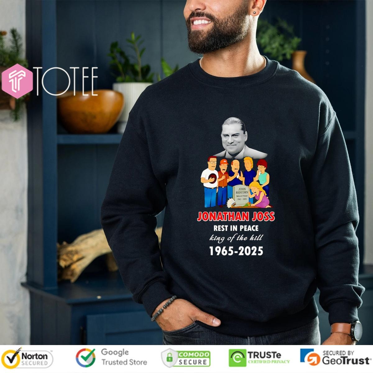 Rest In Peace Jonathan Joss 1965-2025 King Of The Hill Sweatshirt