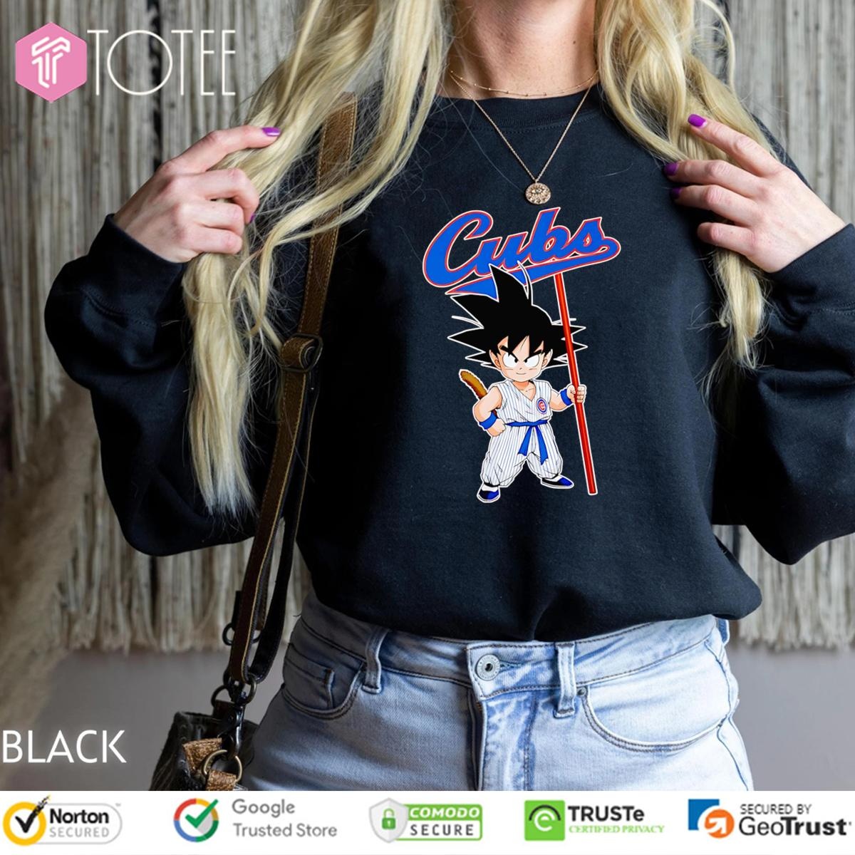 Dragon Ball Z Goku Cosplay Chicago Cubs Sweatshirt