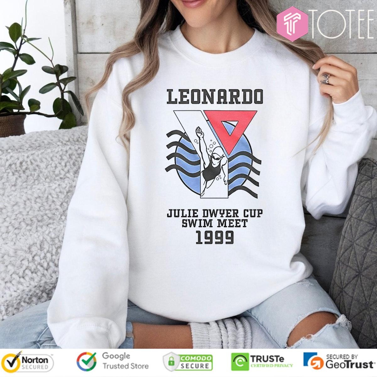 Leonardo Julie Dwyer Cup Swim Meet 1999 Sweatshirt