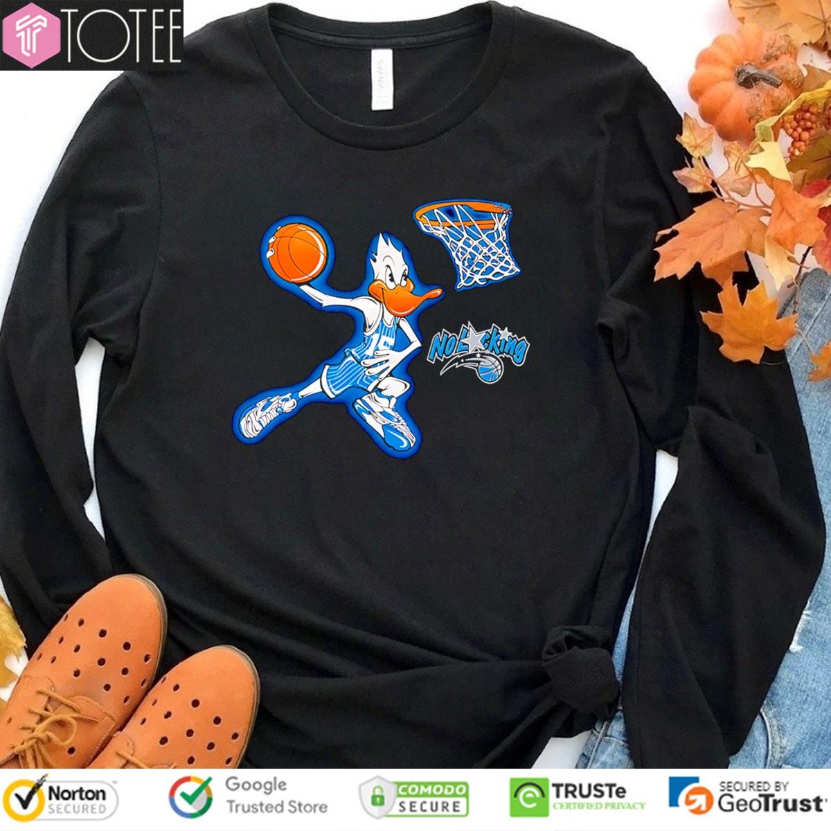 Duck Play Basketball No Lacking Sweatshirt