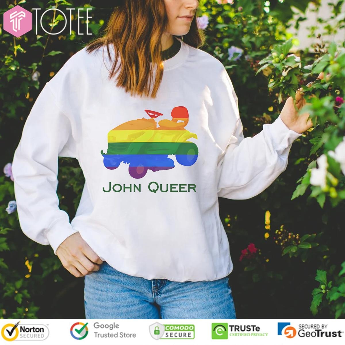 John Queer Lgbt Pride Rainbow Sweatshirt