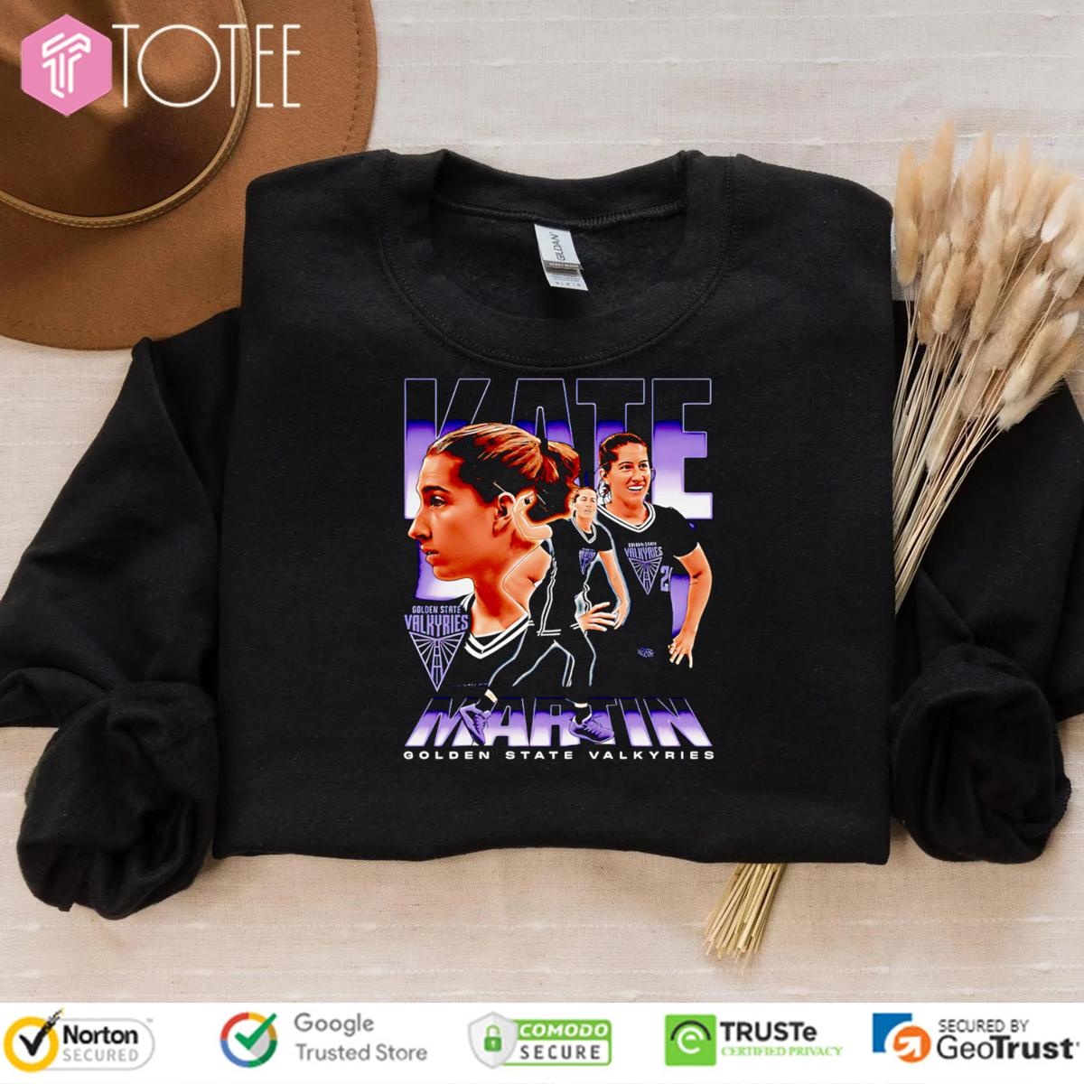 Kate Martin Golden State Valkyries Retro Sweatshirt
