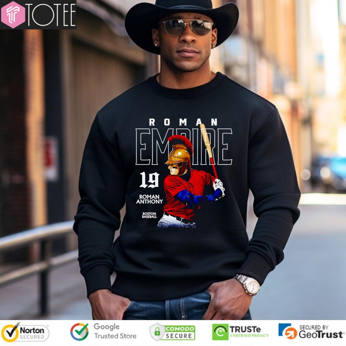 Roman Anthony Empire Boston Red Sox Baseball Sweatshirt