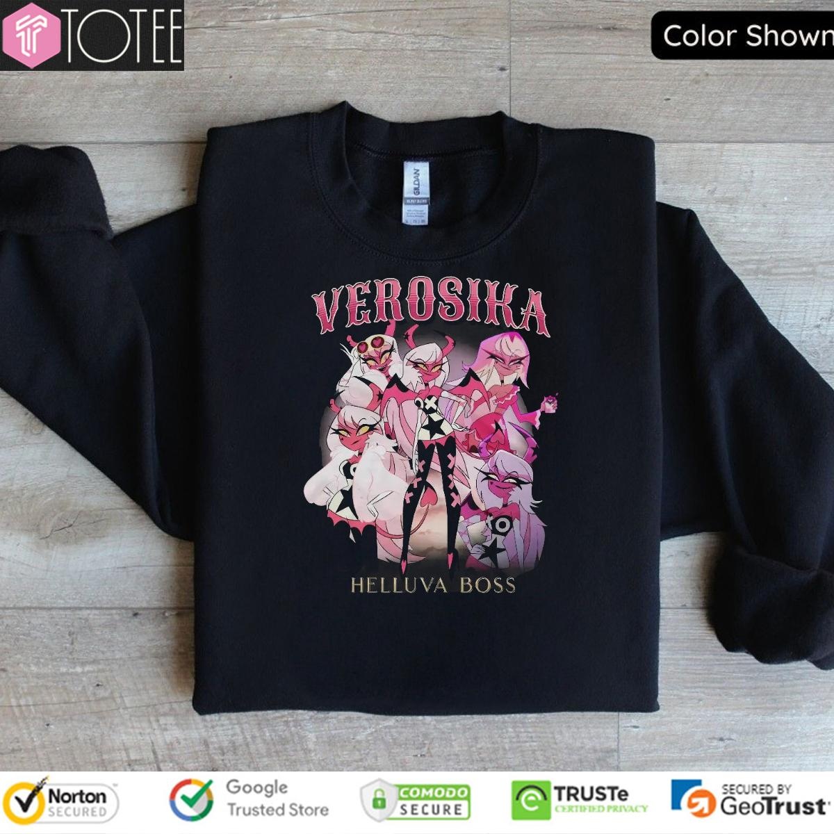 Verosika Helluva Boss Vintage Bootleg Sweatshirt