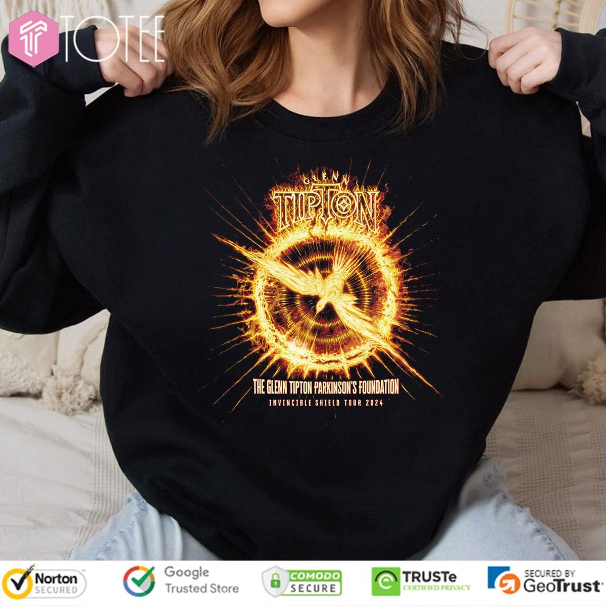 The Glenn Tipton Invincible Shield Of Pain World Tour Judas Priest Sweatshirt