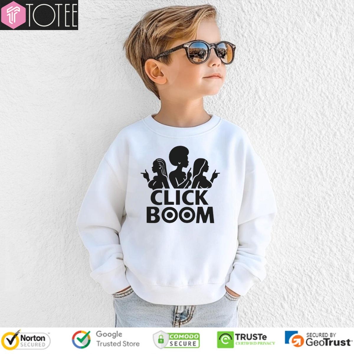 Black Girls Click Boom Sweatshirt