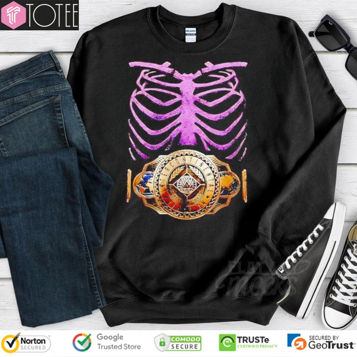 Rib Cage Dominik Mysterio Wwe Champion Sweatshirt
