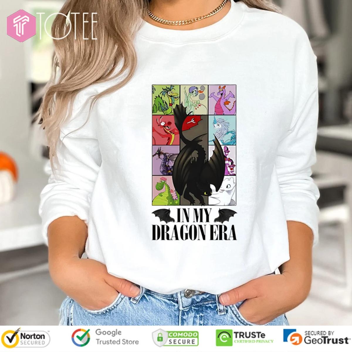 Toothless In My Dragon Era Ver Eras Tour Sweatshirt