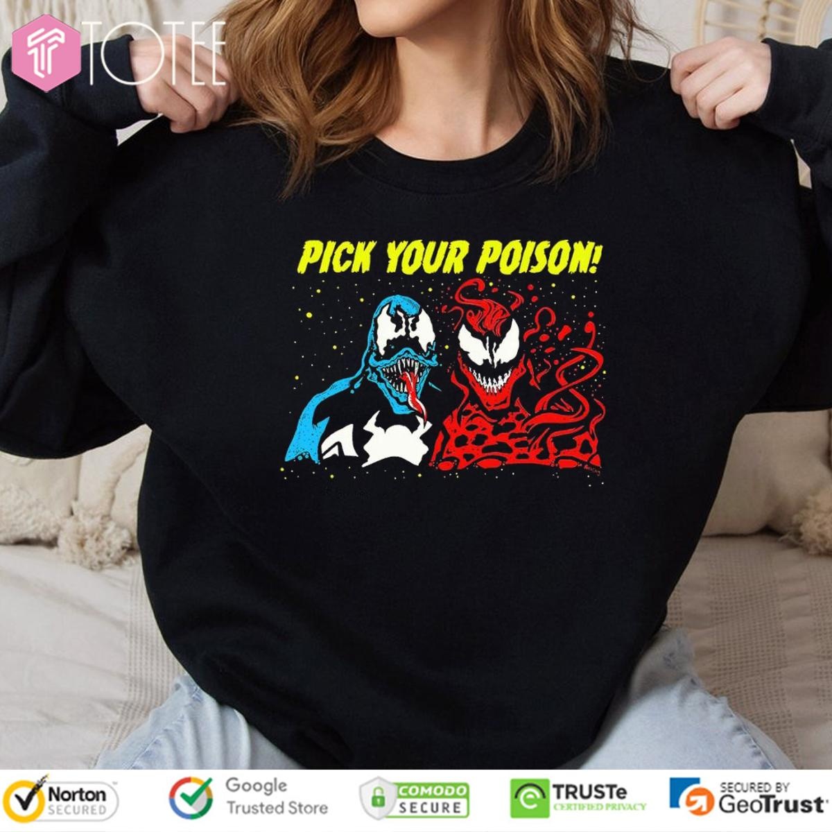 Marvel Venom Carnage Pick Your Poison Sweatshirt