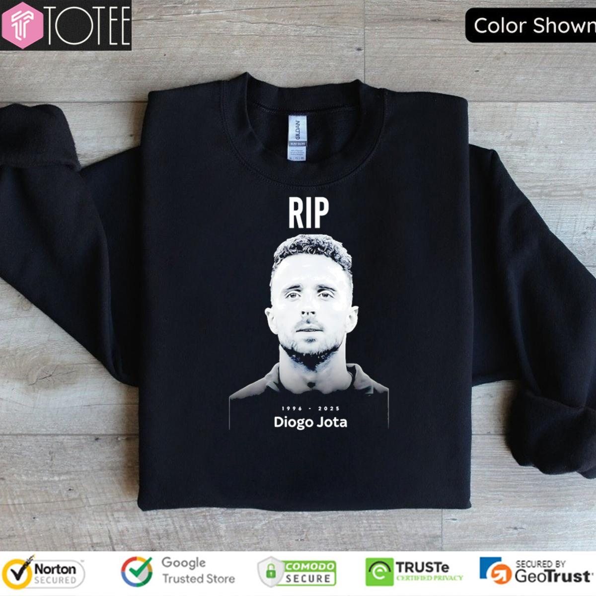 Rip Diogo Jota 1996-2025 Liverpool Fc Sweatshirt